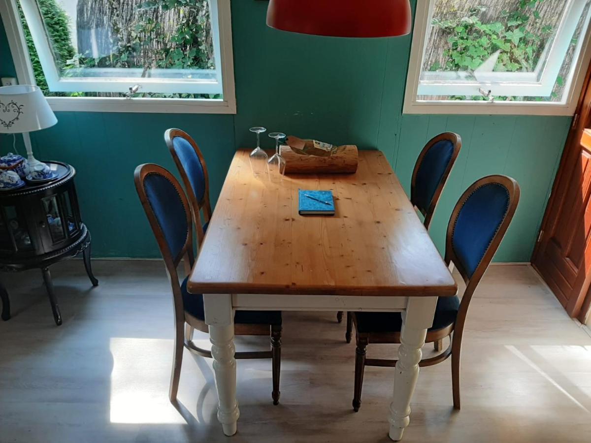 Boshuis Turquoise / Smaakvol Genieten Op De Veluwe Хундерло Экстерьер фото