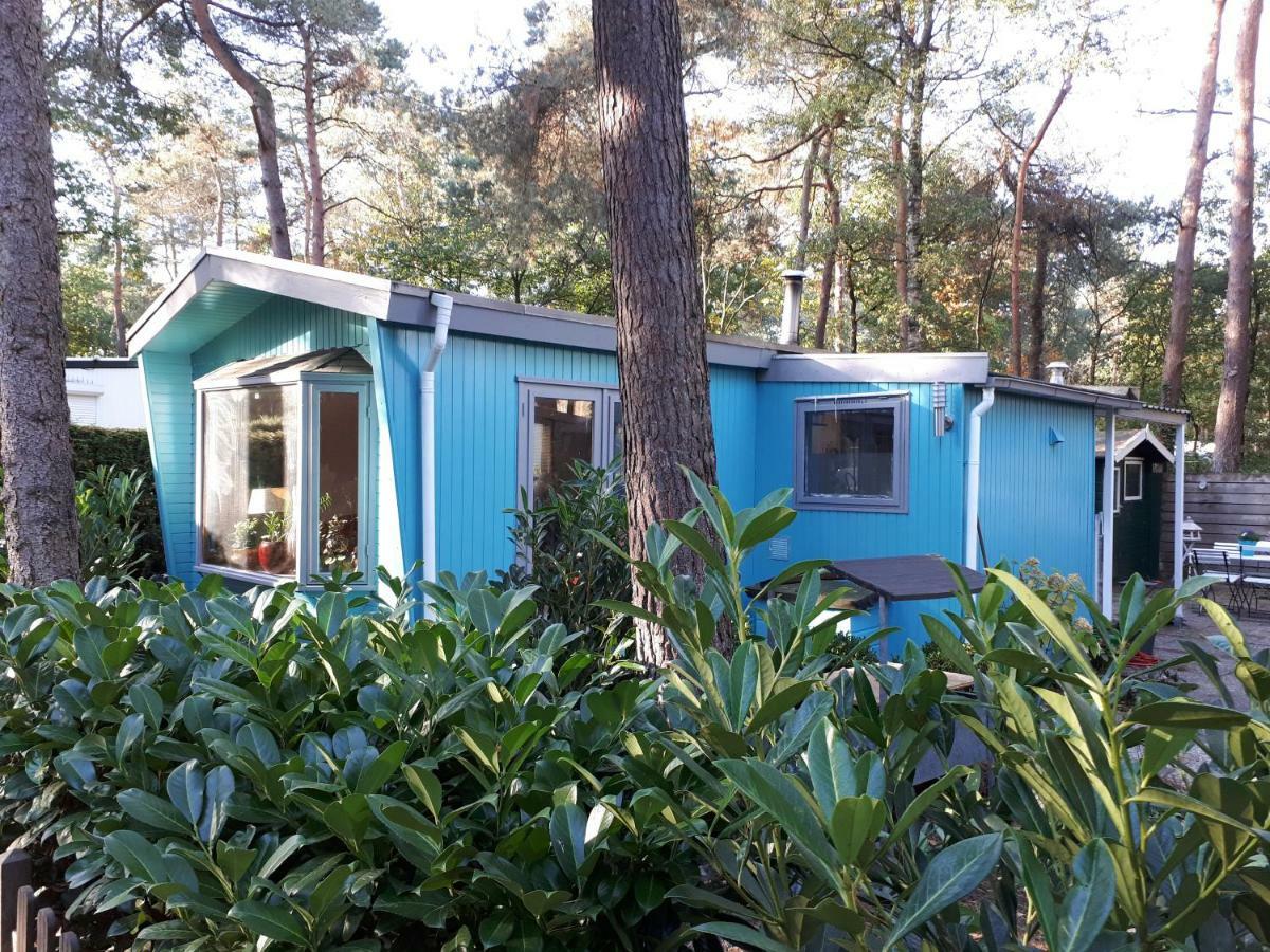 Boshuis Turquoise / Smaakvol Genieten Op De Veluwe Хундерло Экстерьер фото