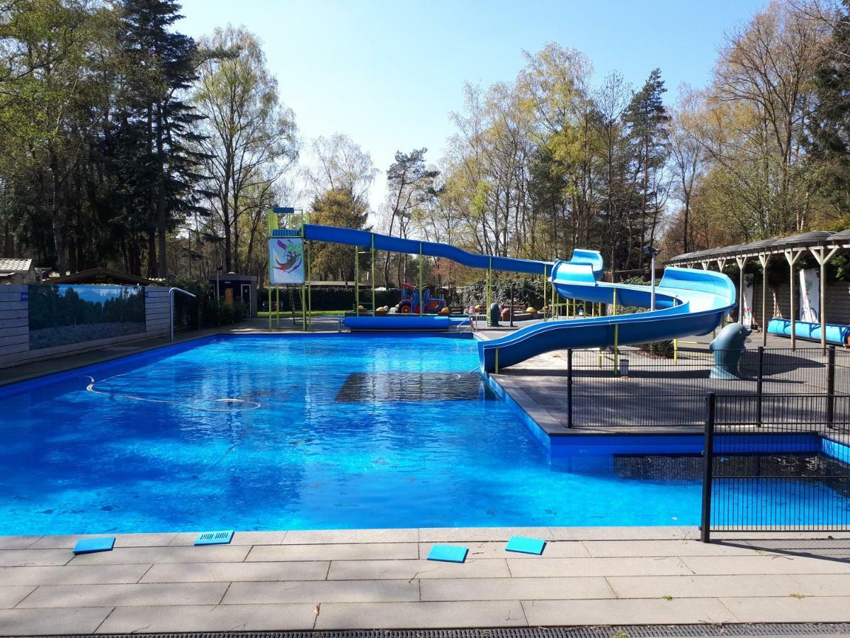 Boshuis Turquoise / Smaakvol Genieten Op De Veluwe Хундерло Экстерьер фото